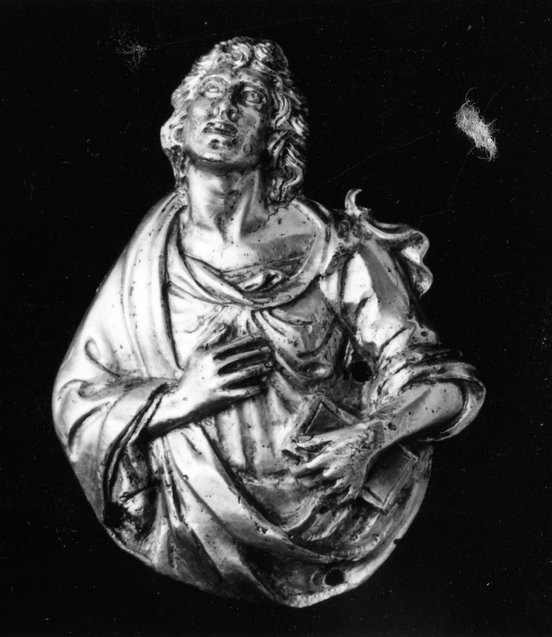 San Giovanni Battista (placchetta) di Marti Francesco (fine/inizio secc. XV/ XVI)