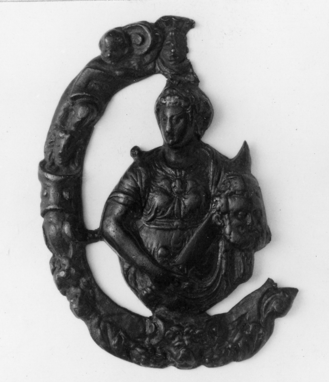 Giuditta con la testa di Oloferne (placchetta) - manifattura padovana (sec. XVI)