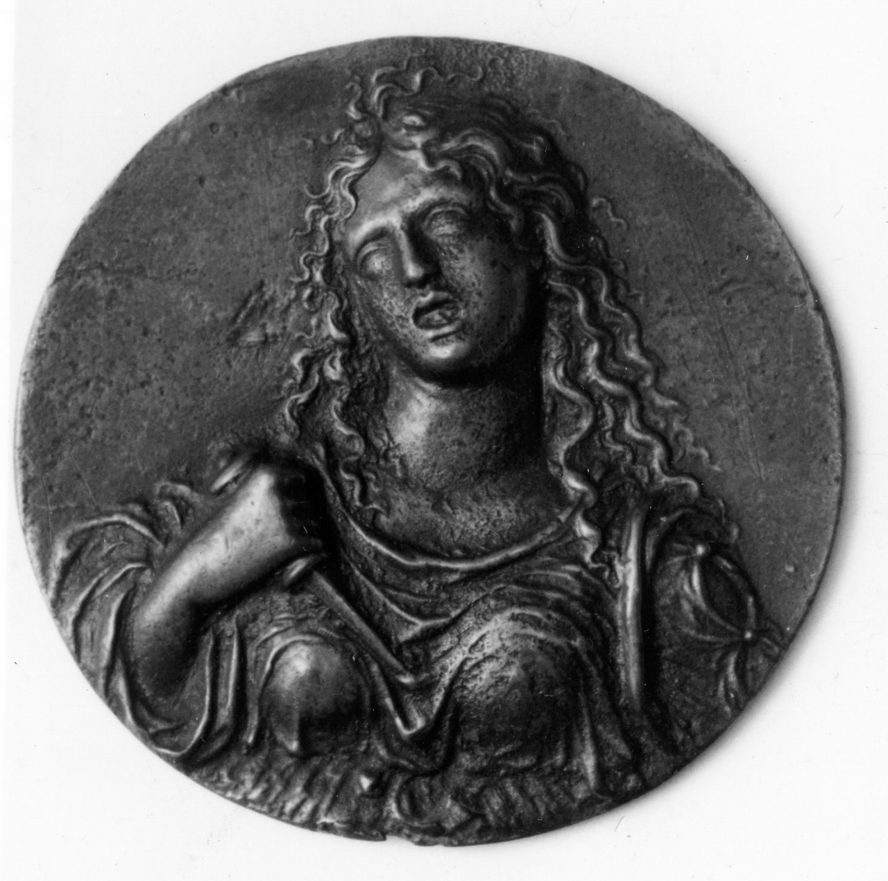 Lucrezia (placchetta) di Mondella Galeazzo detto Moderno (fine/inizio secc. XV/ XVI)