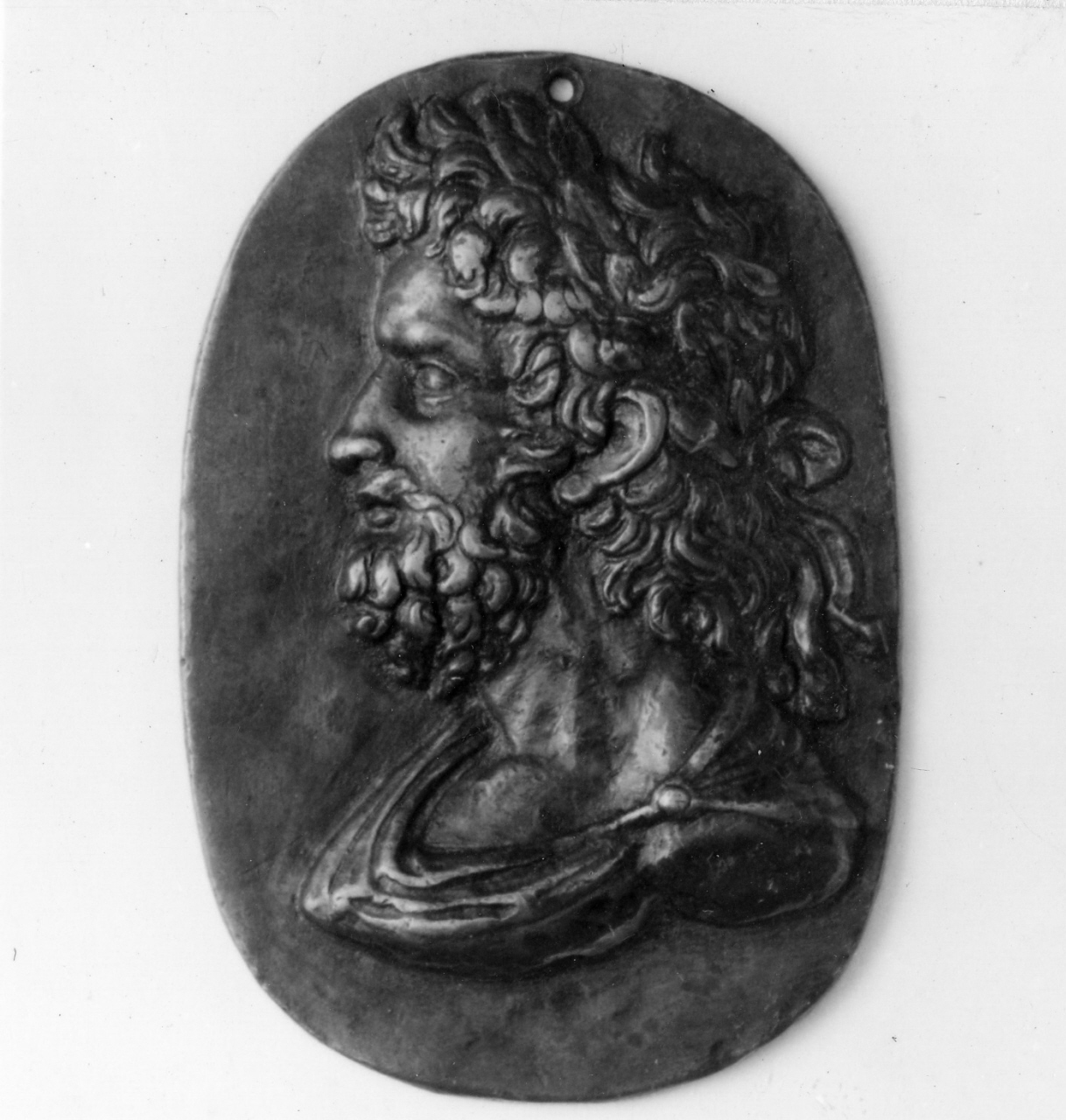 Pompeo (placchetta) - manifattura italiana (sec. XV)