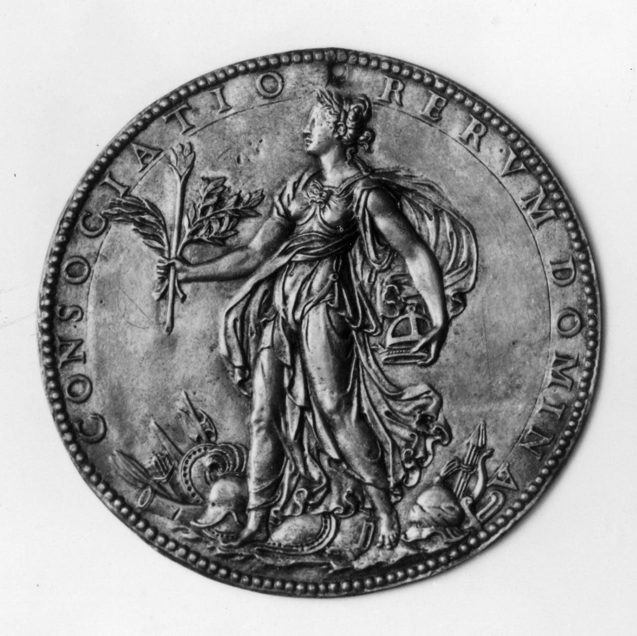 allegoria dell'Unione (placchetta) - manifattura italiana (sec. XVI)