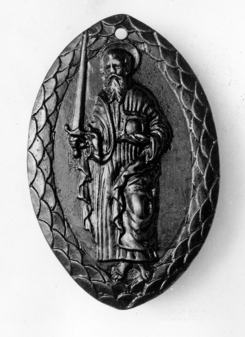 San Paolo (placchetta) - manifattura italiana (?) (sec. XVI)