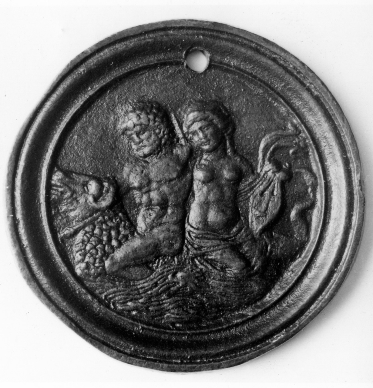 passaggio dell'Ellesponto (placchetta) di Briosco Andrea (fine/inizio secc. XV/ XVI)