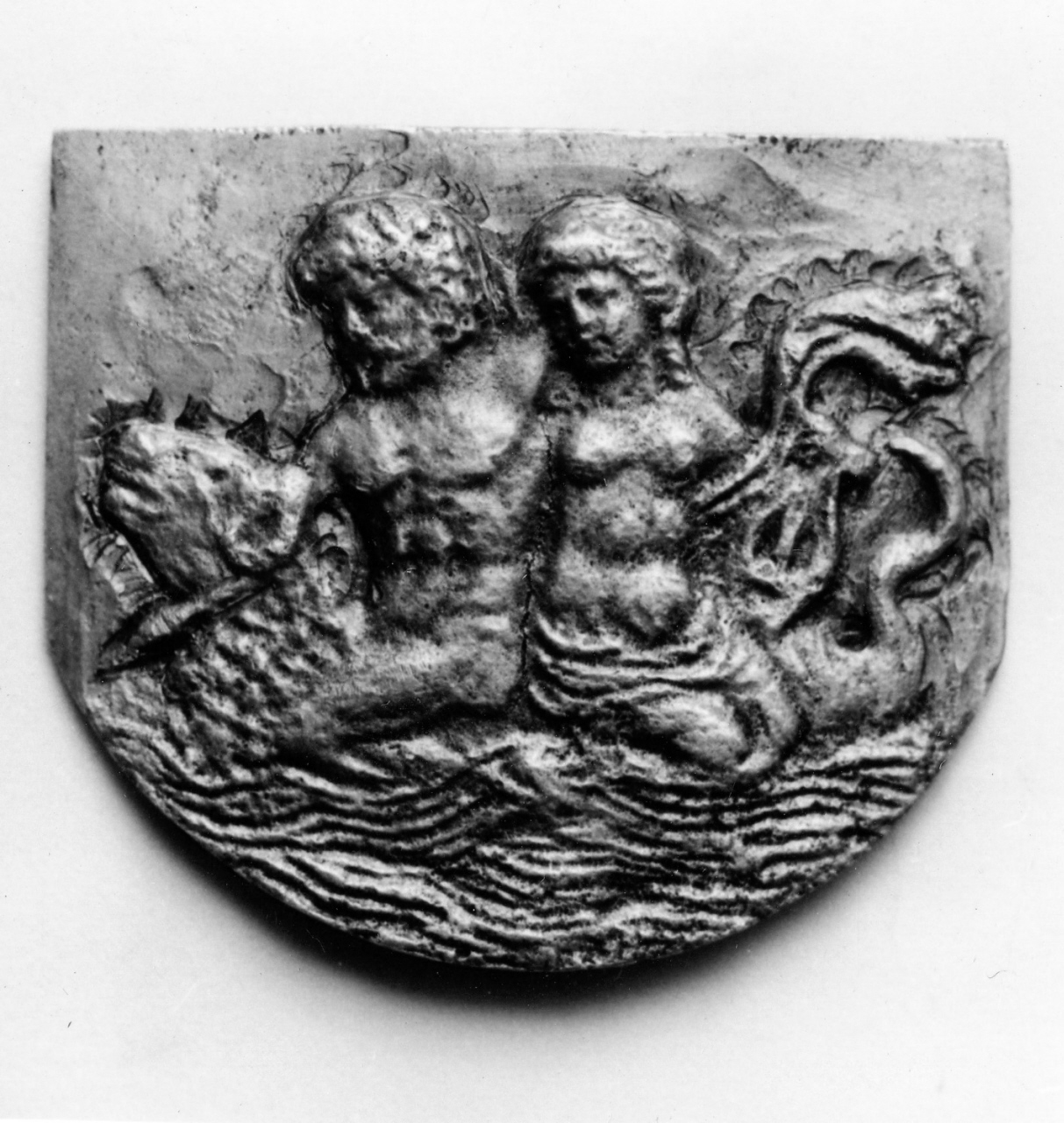 passaggio dell'Ellesponto (placchetta) di Briosco Andrea (fine/inizio secc. XV/ XVI)