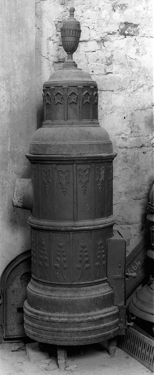 stufa - manifattura toscana (fine/ inizio secc. XIX/ XX)