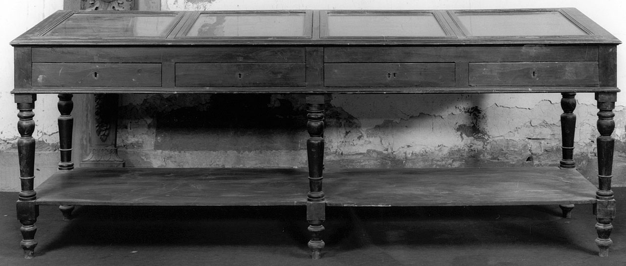 vetrina - manifattura toscana (seconda metà sec. XIX)