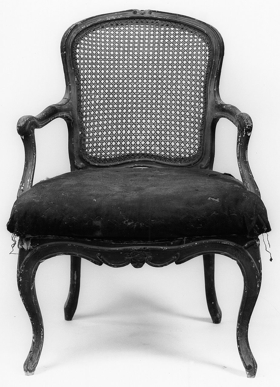 poltrona - manifattura toscana (primo quarto sec. XIX)