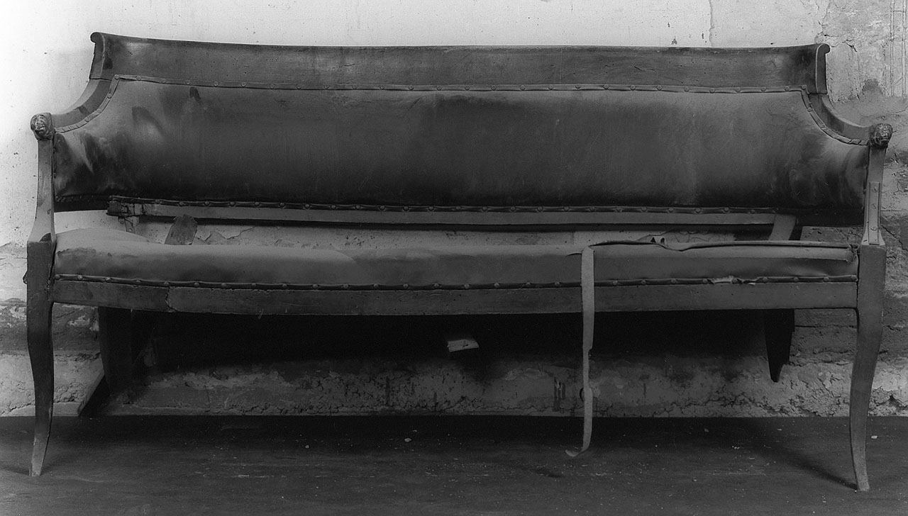 divano - manifattura toscana (metà sec. XIX)