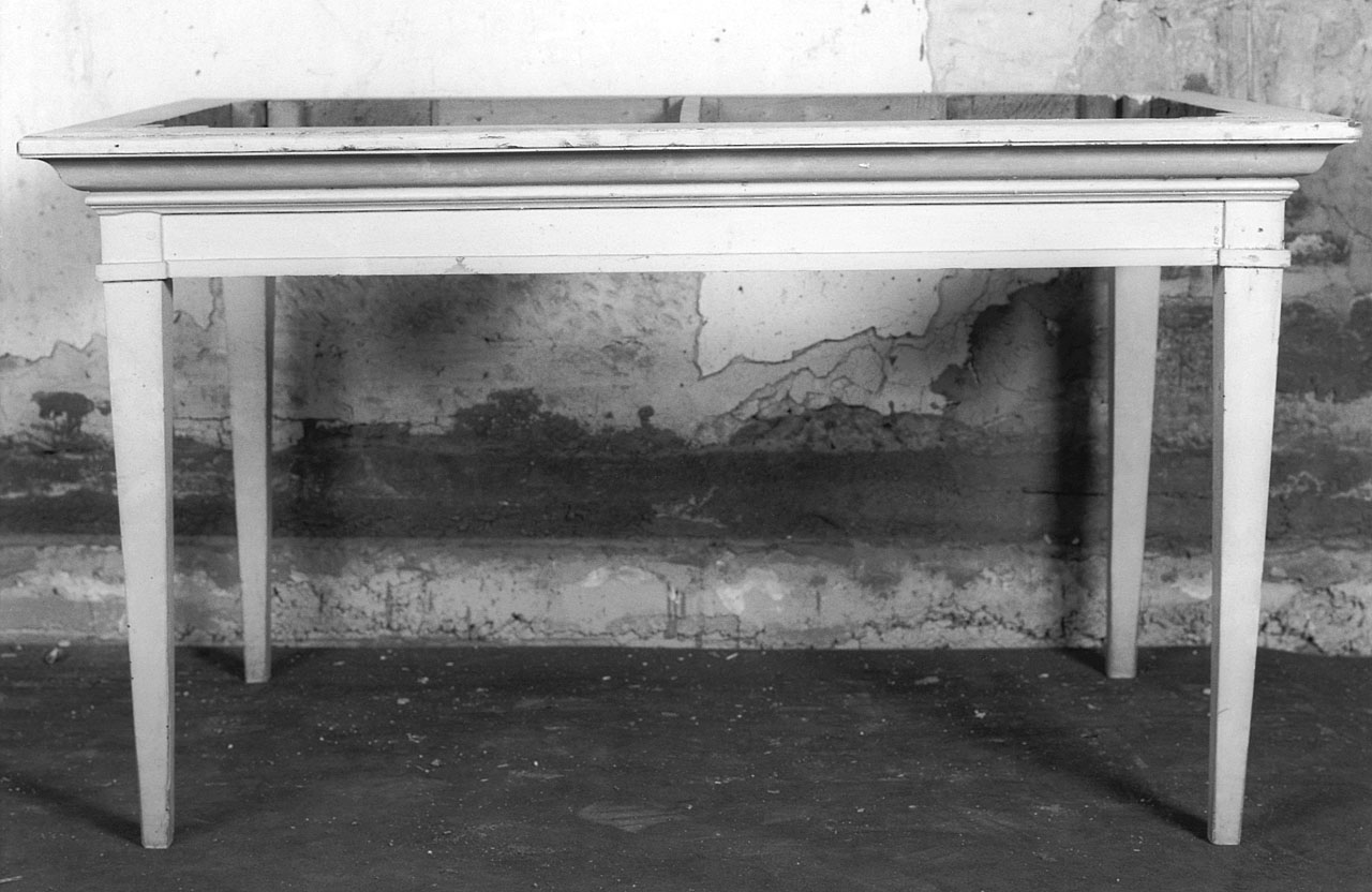 tavolo - manifattura toscana (seconda metà sec. XIX)