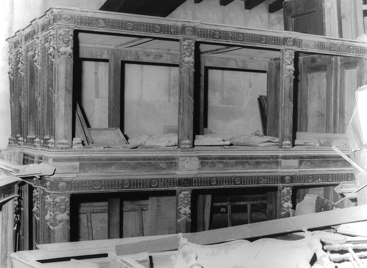 vetrina, serie - manifattura toscana (seconda metà sec. XIX)