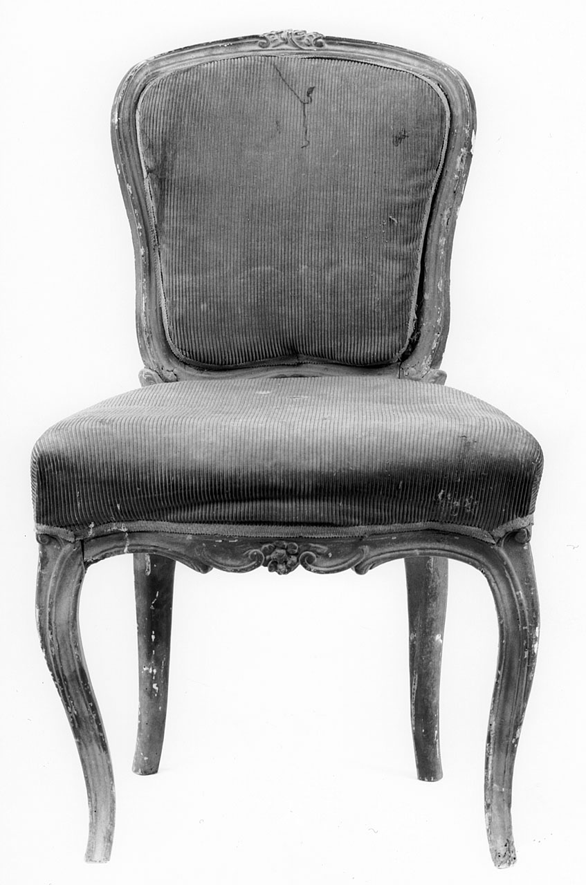 poltrona, serie - manifattura toscana (seconda metà sec. XVIII)