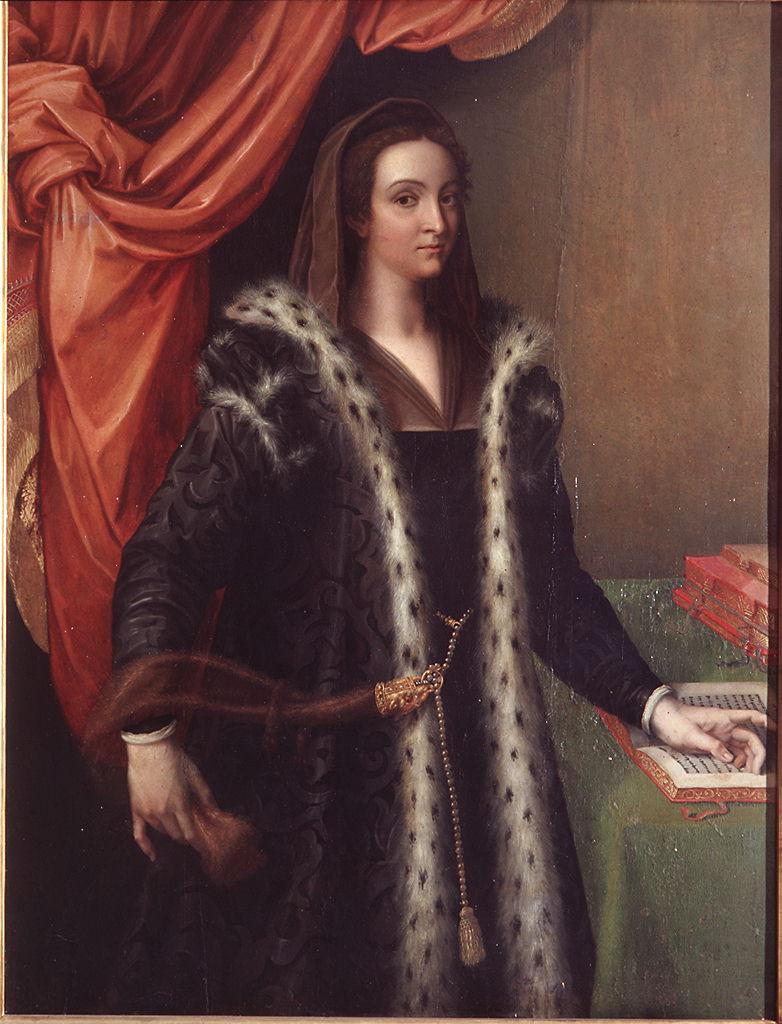 ritratto di Giulia Gonzaga (dipinto) di Dell'Altissimo Cristofano (sec. XVI)