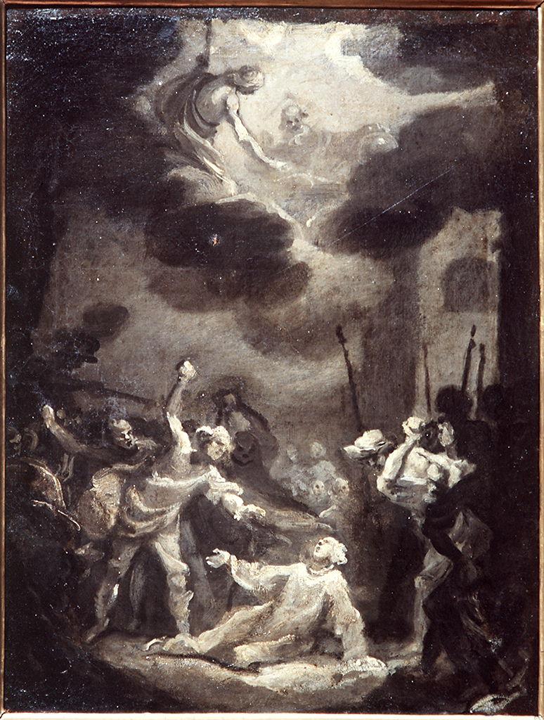 martirio di Santo Stefano (dipinto) di Allori Cristofano (sec. XVII)