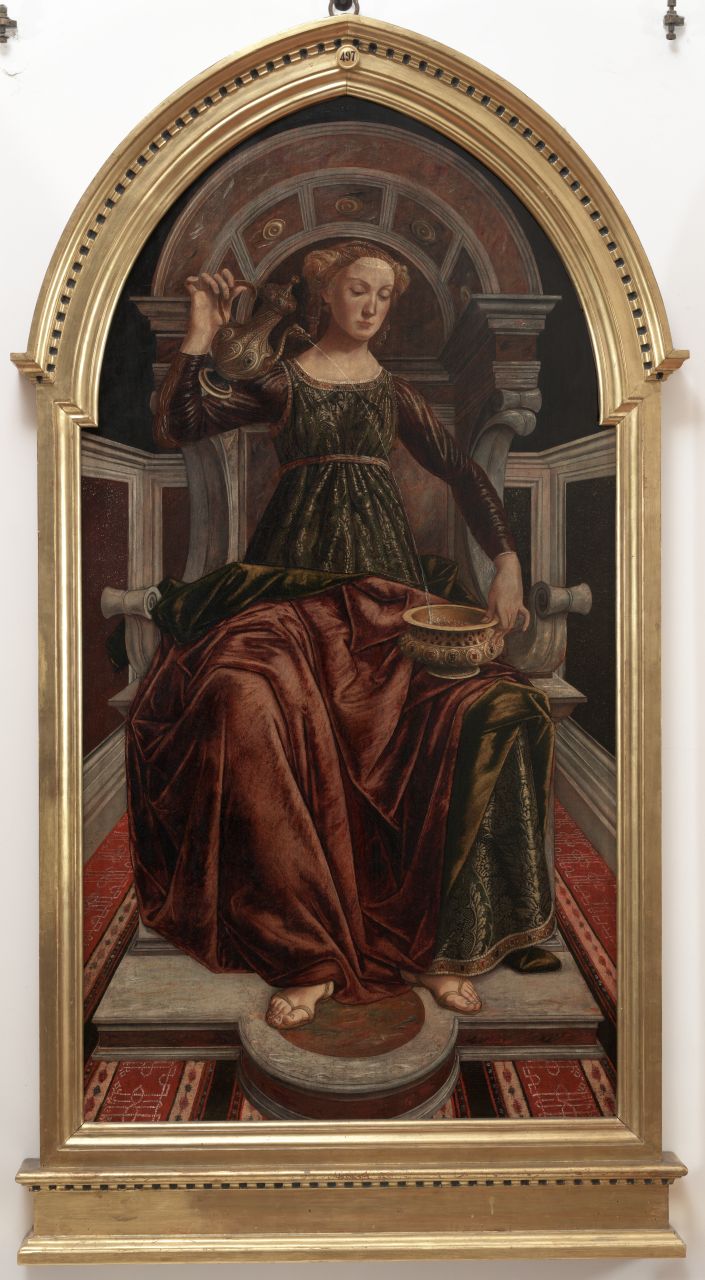 Temperanza (dipinto) di Benci Pietro detto Piero del Pollaiolo (sec. XV) 