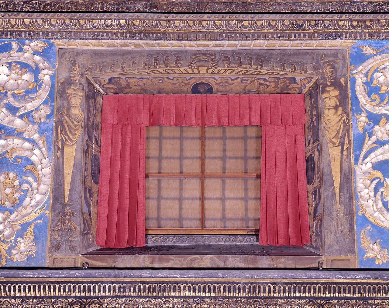 motivi decorativi a grottesche (dipinto) di Buontalenti Bernardo - manifattura toscana (secc. XVI/ XVII)