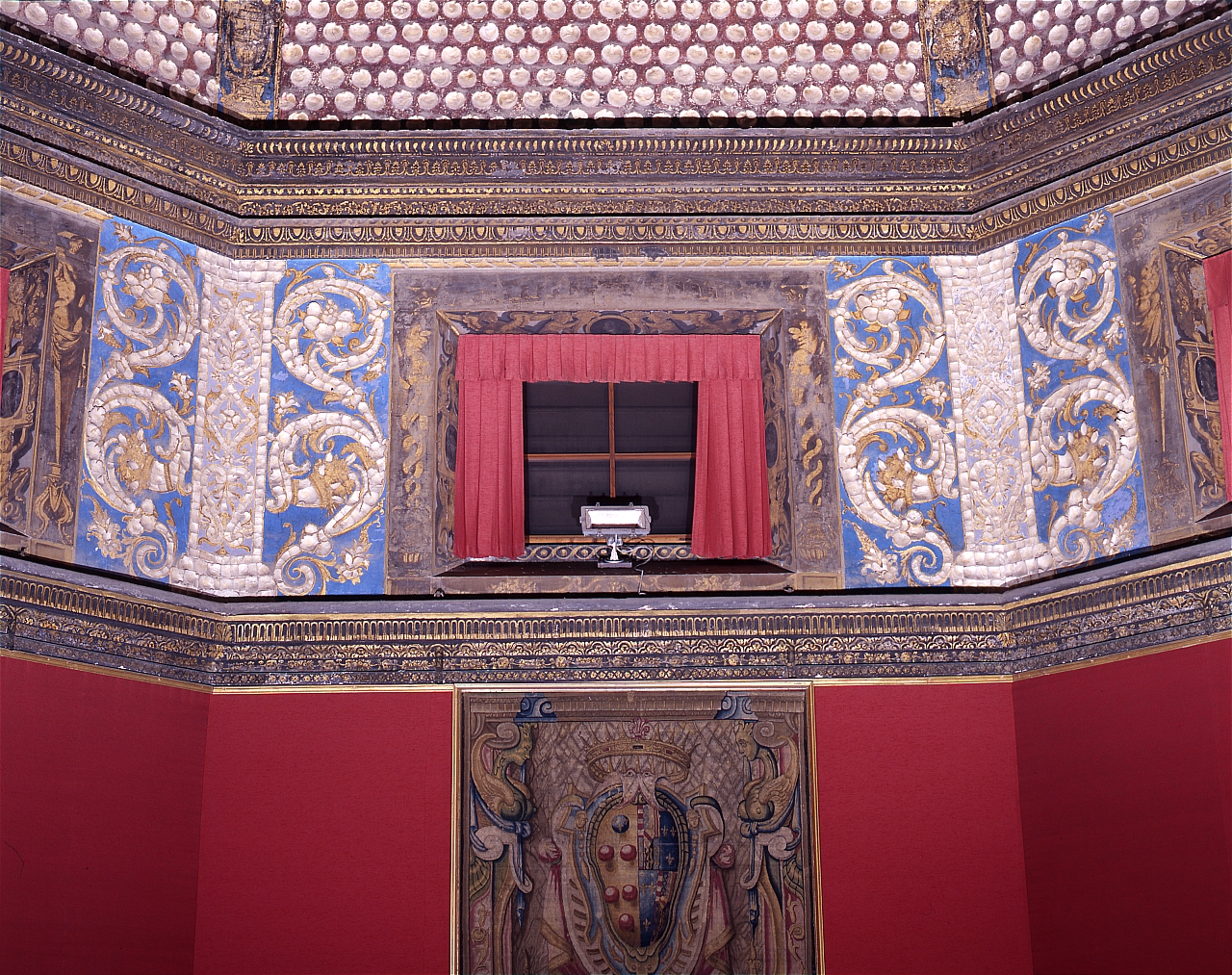 decorazione plastica, serie di Buontalenti Bernardo - manifattura toscana (secc. XVI/ XVII)