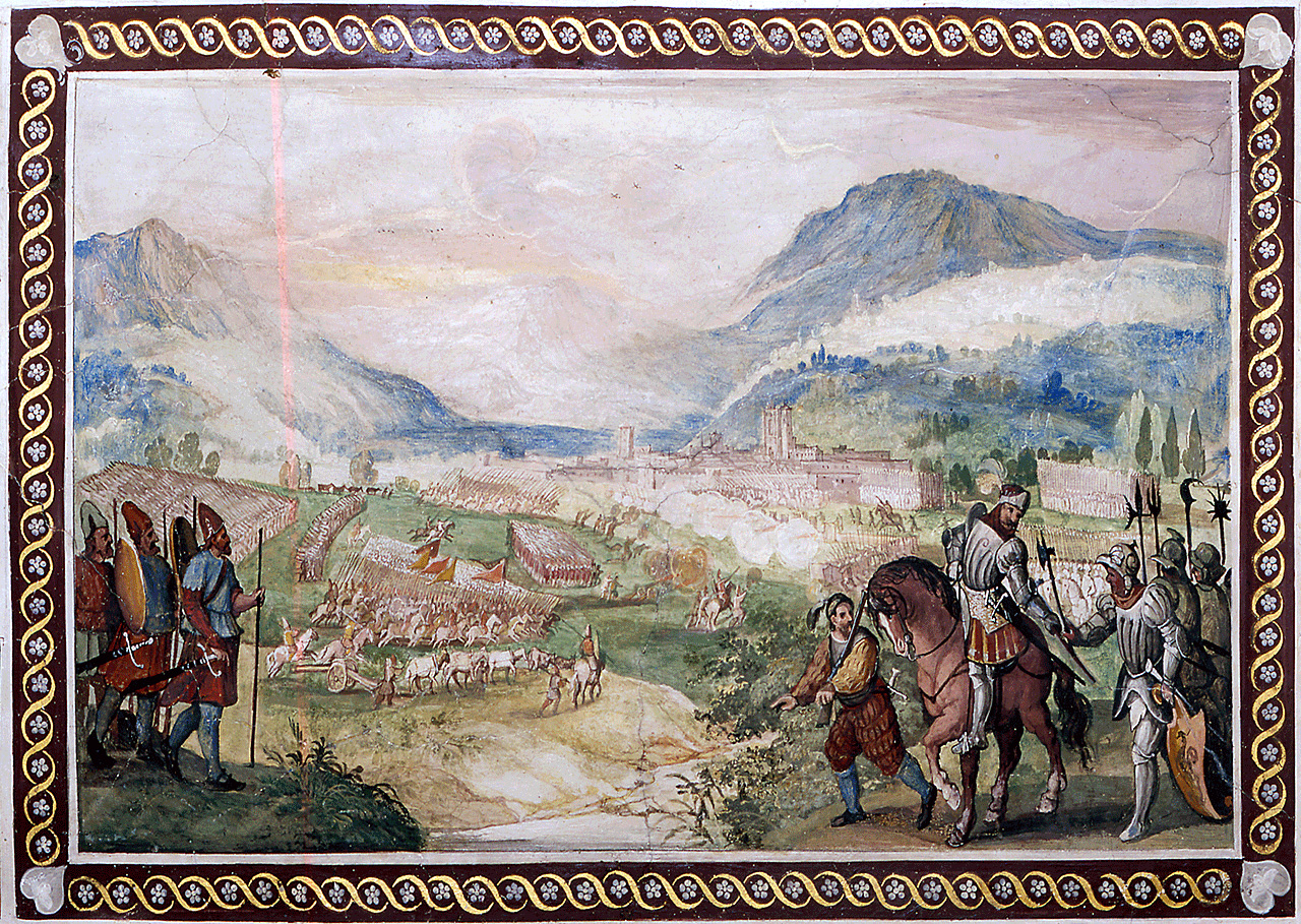 battaglia (dipinto) di Buti Lodovico (sec. XVI)
