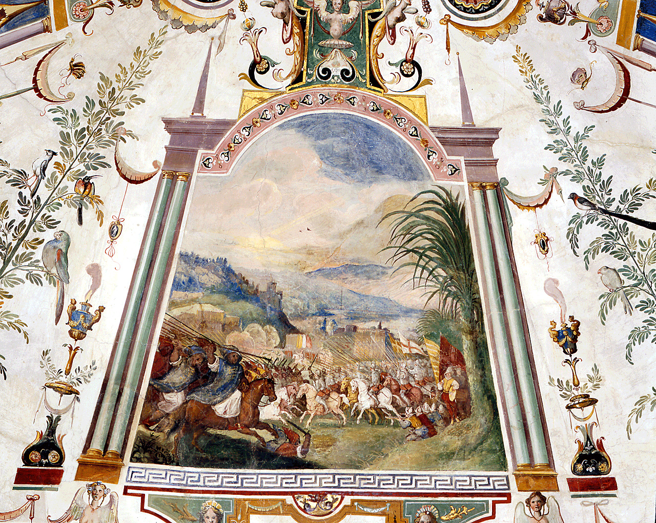 paesaggio (dipinto) di Buti Lodovico (sec. XVI)