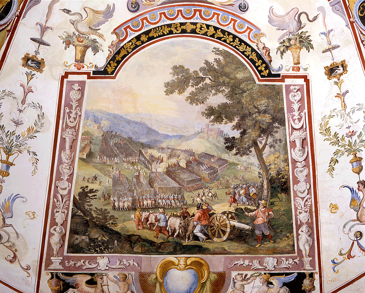 battaglia (dipinto) di Buti Lodovico (sec. XVI)