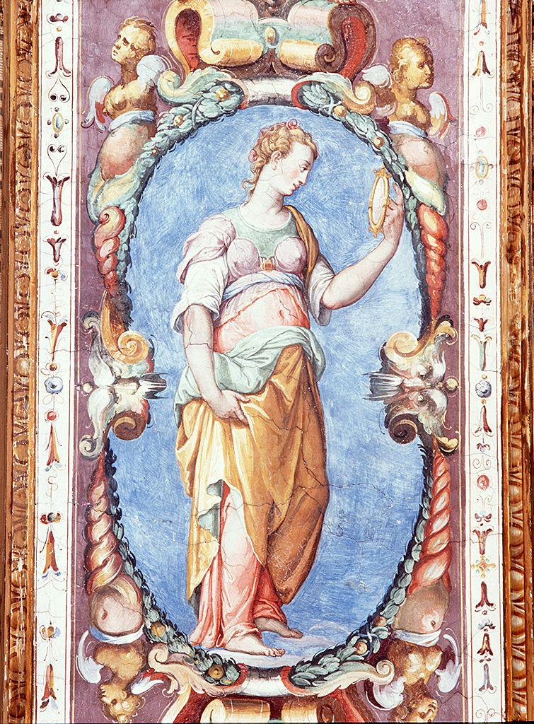 Prudenza (?) (dipinto) di Allori Alessandro (bottega) (sec. XVI)