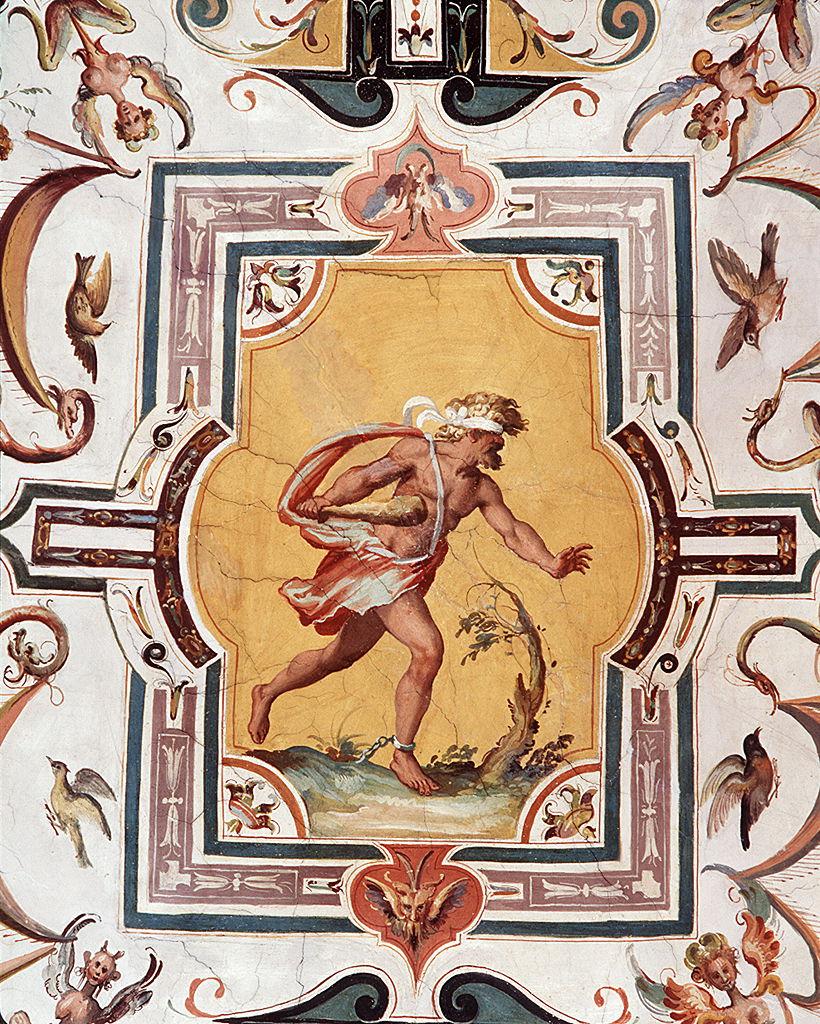 Ercole (?) (dipinto) di Allori Alessandro (bottega) (sec. XVI)