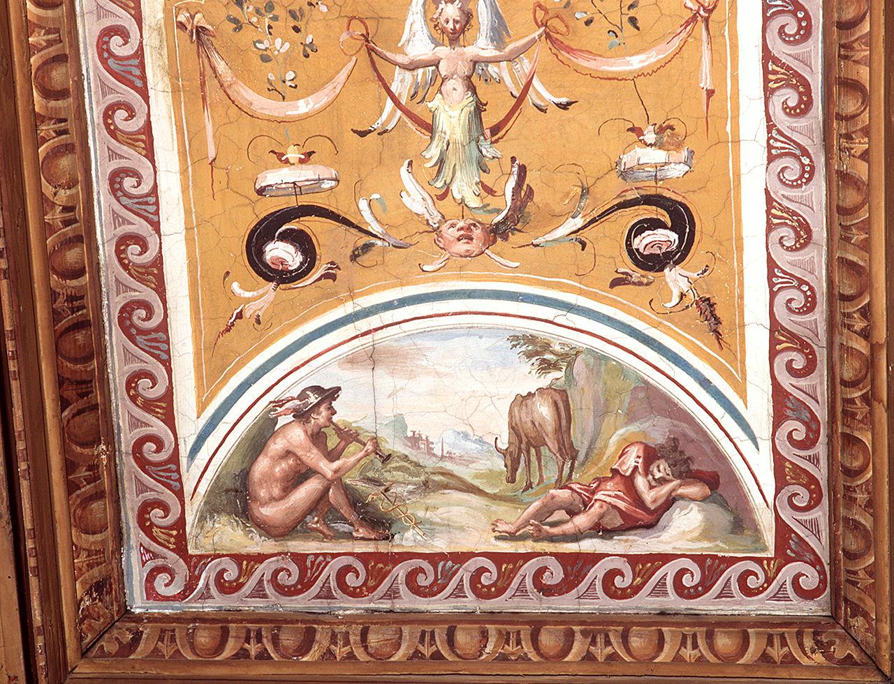 Mercurio addormenta Admeto (?) (dipinto) di Allori Alessandro (bottega) (sec. XVI)