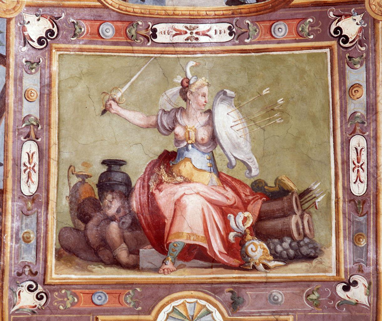 Fortezza (?) (dipinto) di Allori Alessandro (bottega) (sec. XVI)