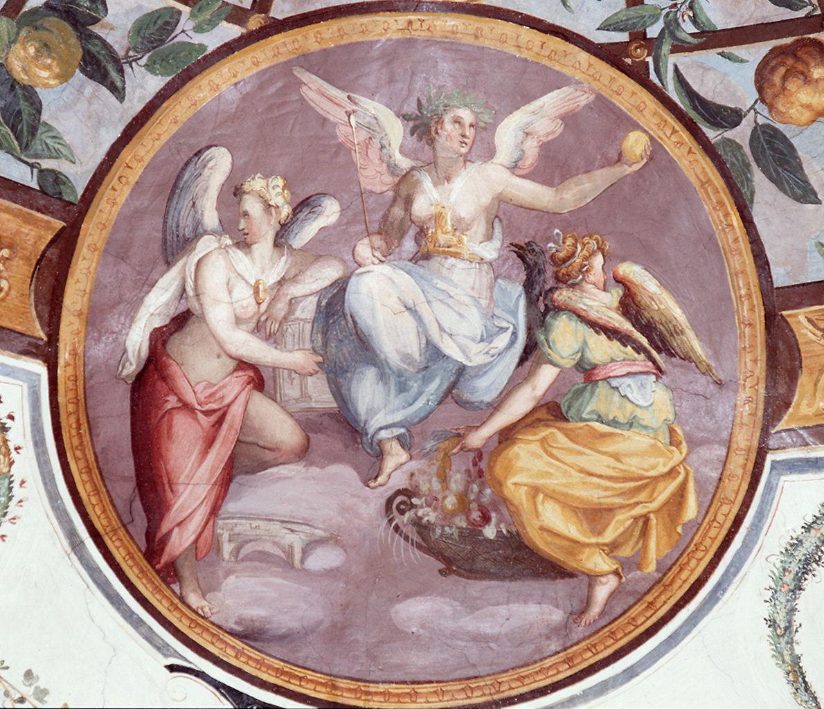 figura allegorica (dipinto) di Allori Alessandro (bottega) (sec. XVI)