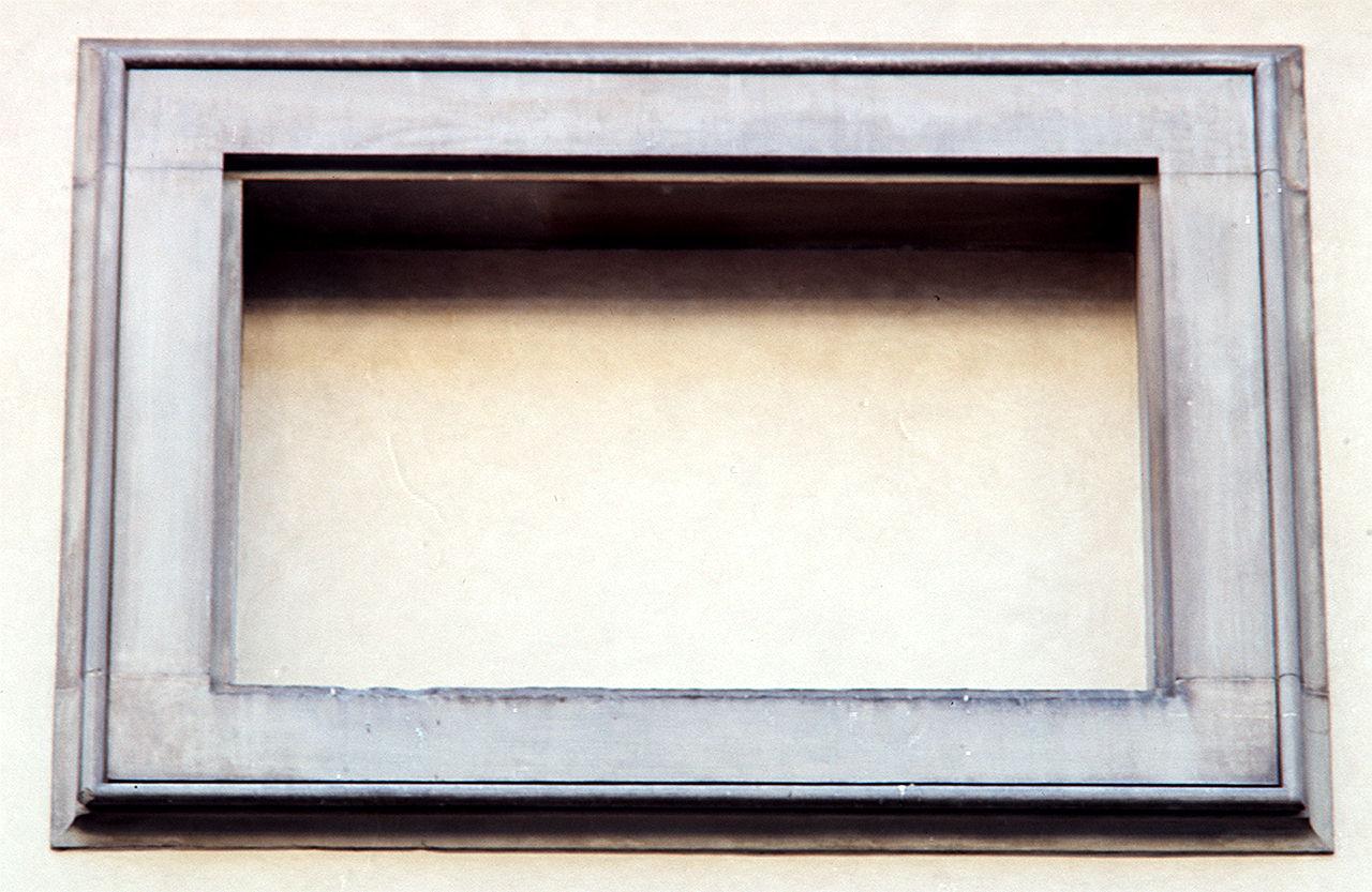 mostra di finestra, serie di Vasari Giorgio - manifattura fiorentina (sec. XVI)