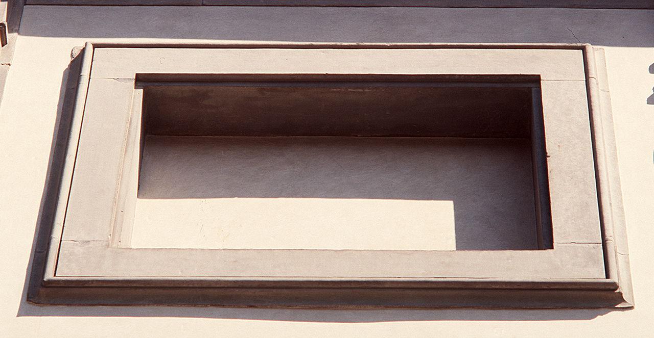 mostra di finestra, serie di Vasari Giorgio - manifattura fiorentina (sec. XVI)