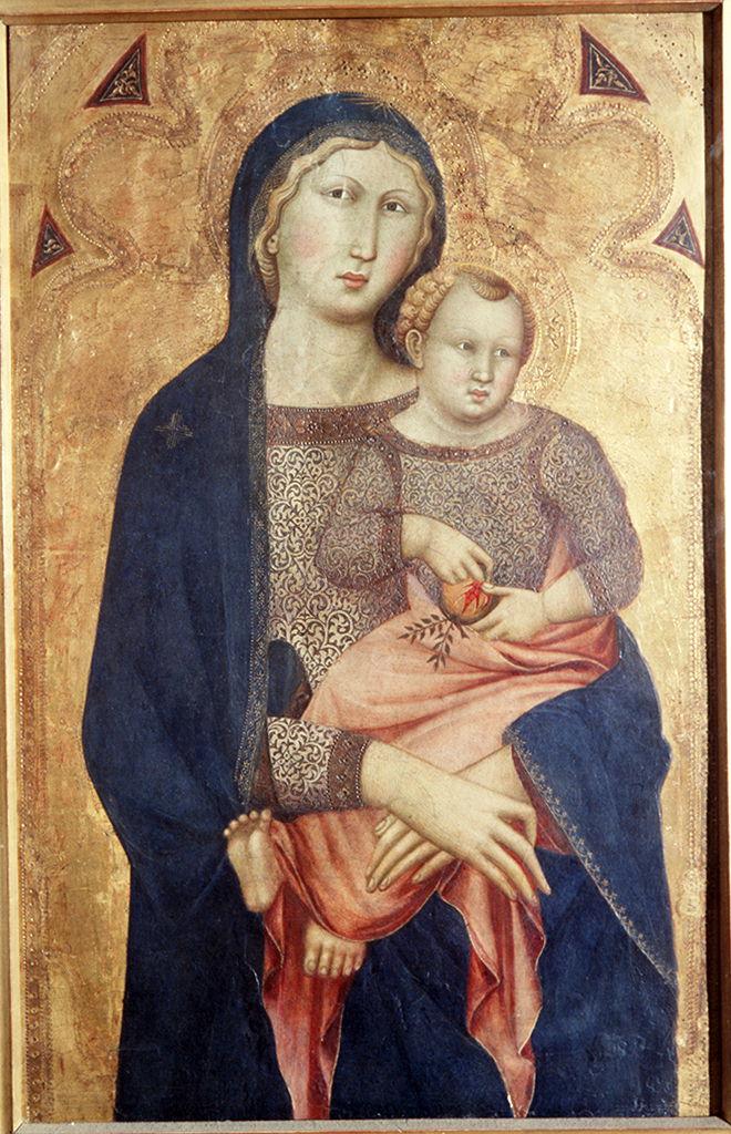 Madonna con Bambino (dipinto) di Tegliacci Niccolò di Ser Sozzo (sec. XIV)
