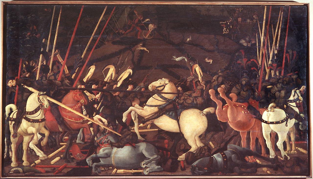 battaglia di S. Romano (dipinto) di Paolo Uccello (sec. XV)
