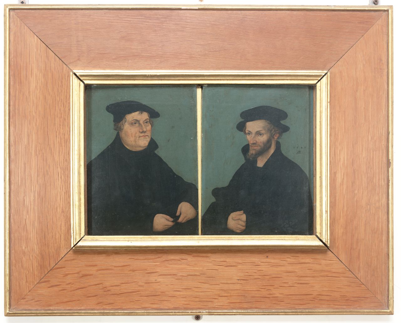 ritratto di Martin Lutero (dipinto) di Cranach Lucas il Vecchio (bottega) (sec. XVI) 