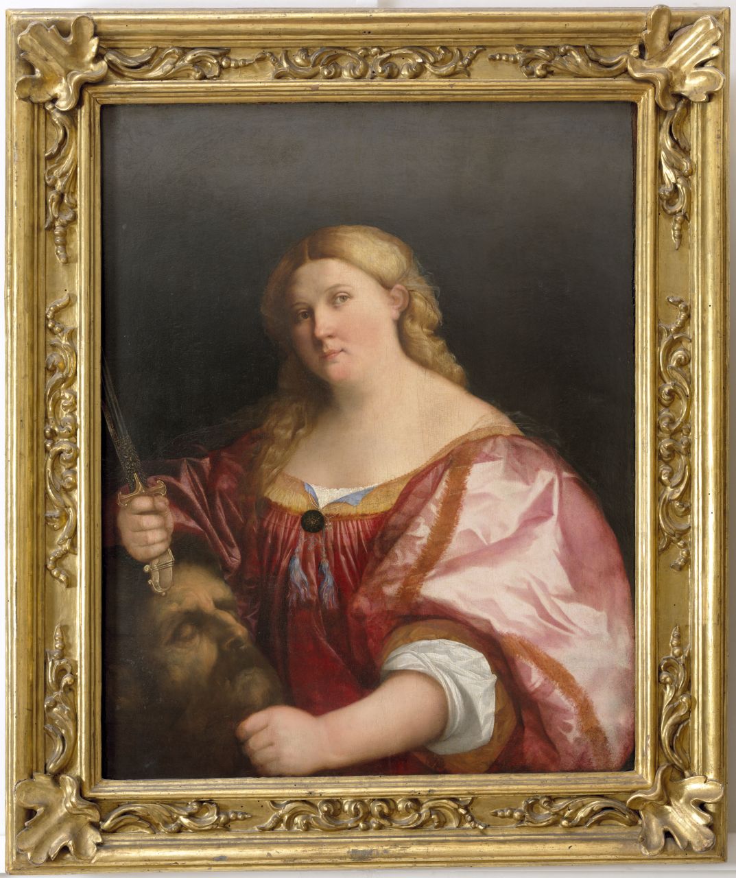 Giuditta (dipinto) di Negretti Jacopo Antonio detto Palma il Vecchio (sec. XVI)