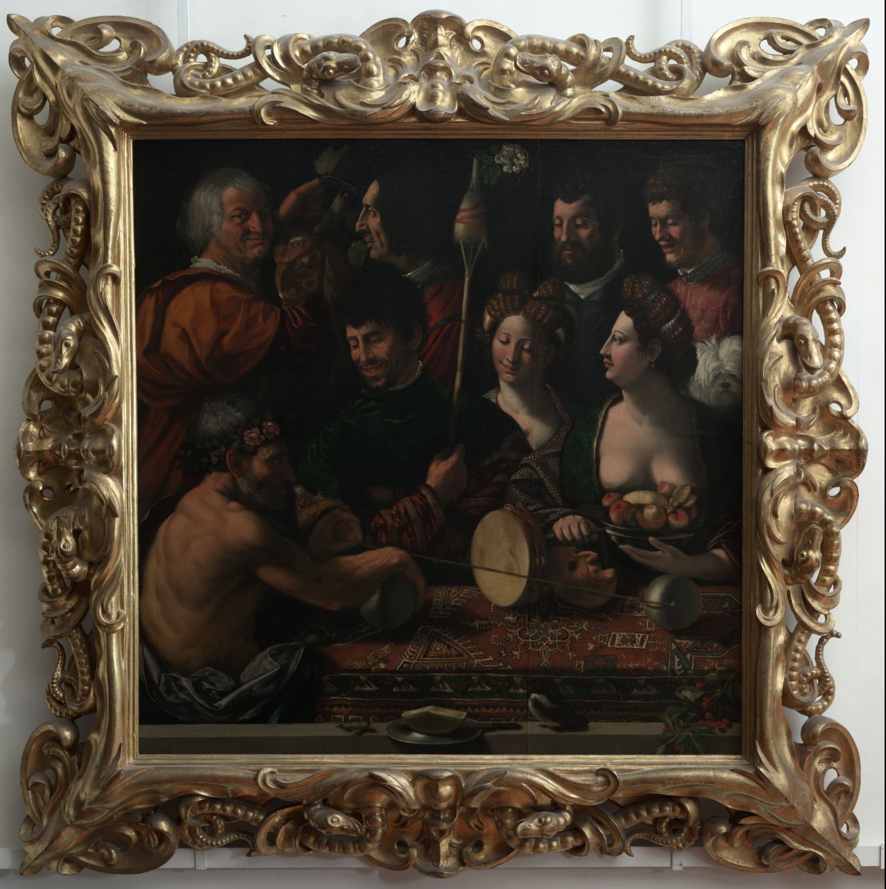 scena allegorica (dipinto) di Luteri Giovanni detto Dosso Dossi (sec. XVI)