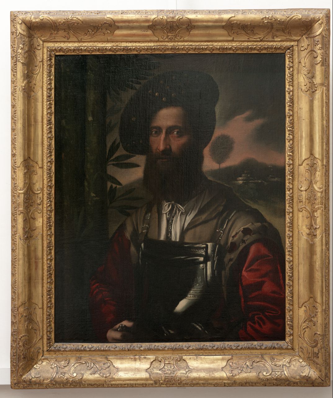 ritratto di guerriero (dipinto) di Luteri Giovanni detto Dosso Dossi (sec. XVI)