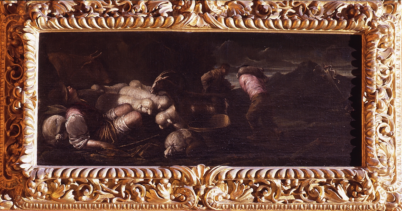 annuncio ai pastori (dipinto) di Da Ponte Jacopo detto Jacopo Bassano (scuola) (seconda metà sec. XVI)