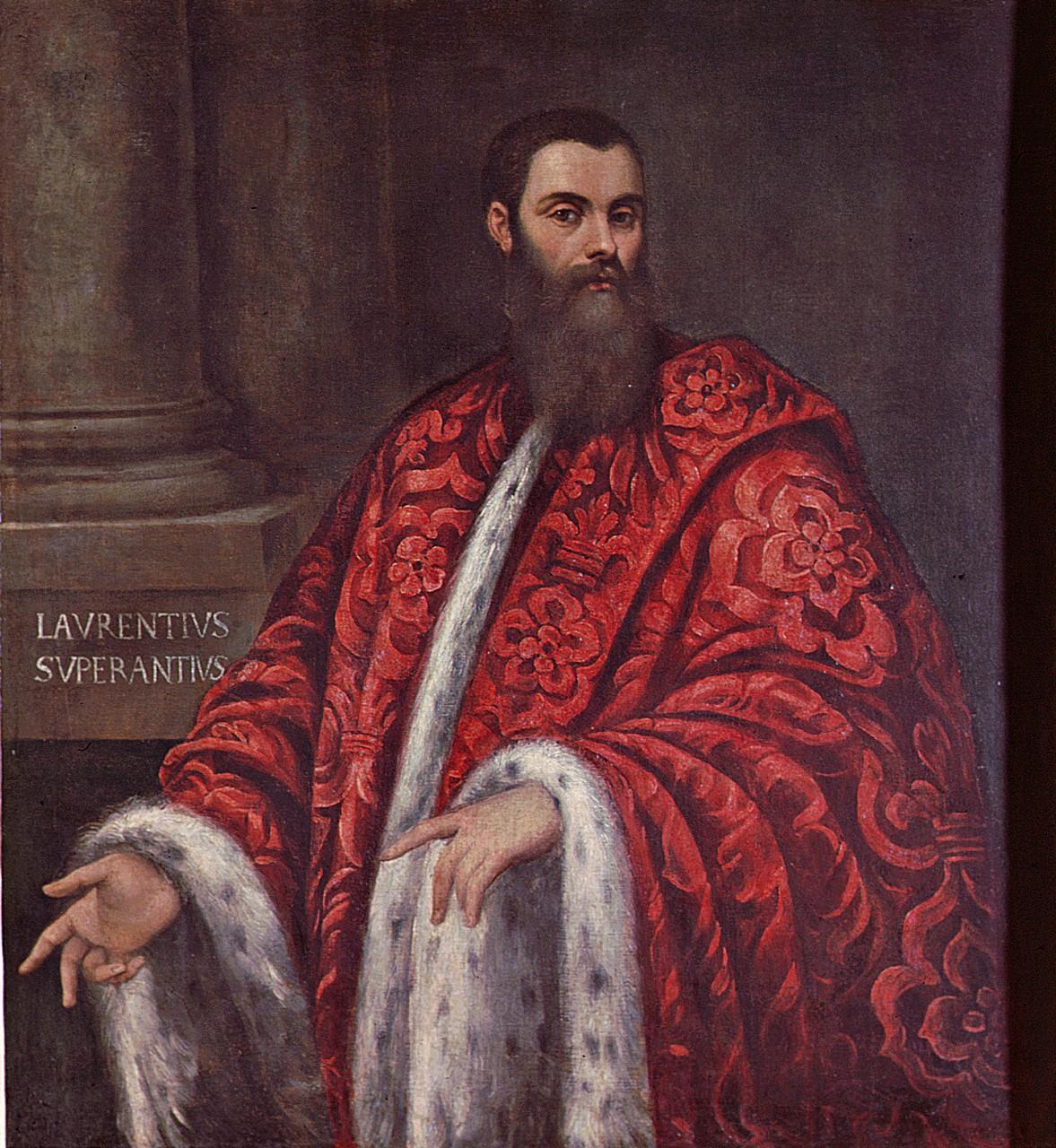 ritratto di Lorenzo Soranzo (dipinto) di Robusti Jacopo detto Tintoretto (bottega) (sec. XVI) 