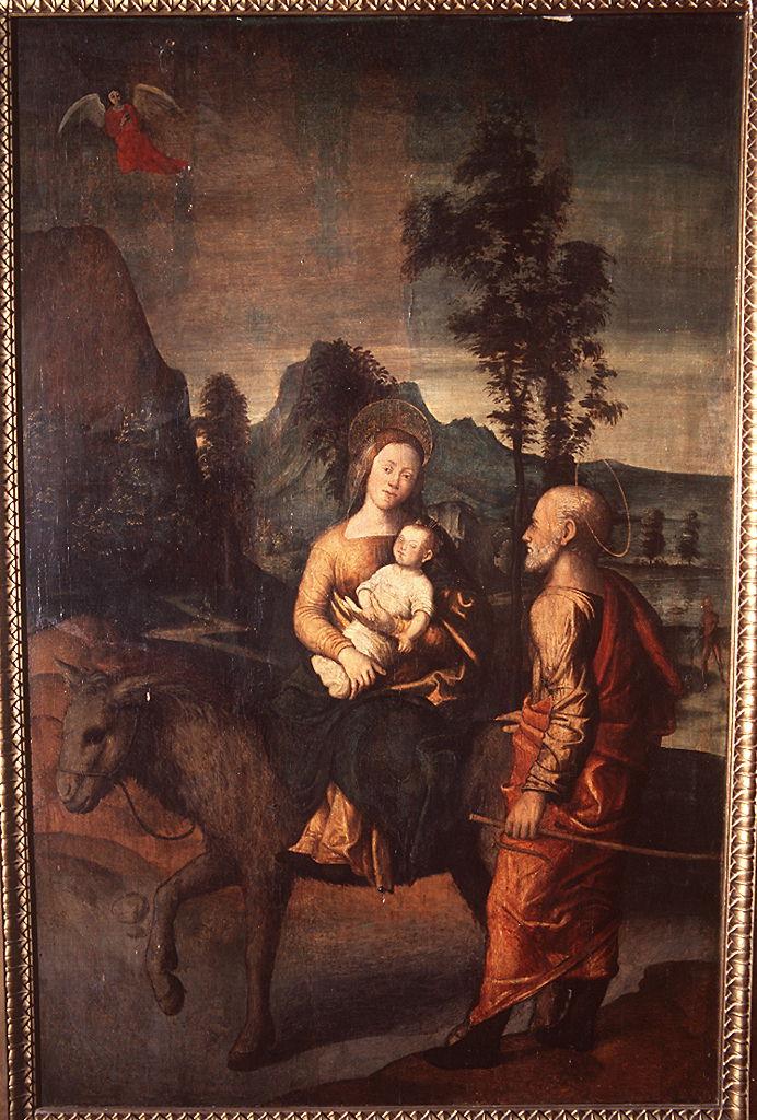 episodi dell'infanzia di Cristo (dipinto) di Caroto Giovanni Francesco (sec. XVI)