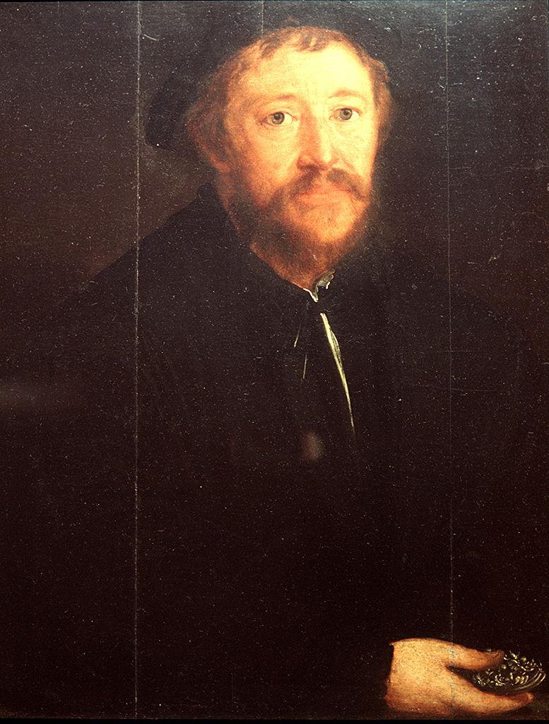 ritratto di Cornelius Gros (dipinto) di Amberger Christoph (sec. XVI)