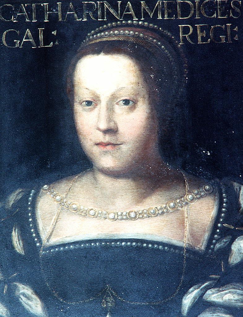 ritratto di Caterina de' Medici (dipinto) di Dell'Altissimo Cristofano (sec. XVI)