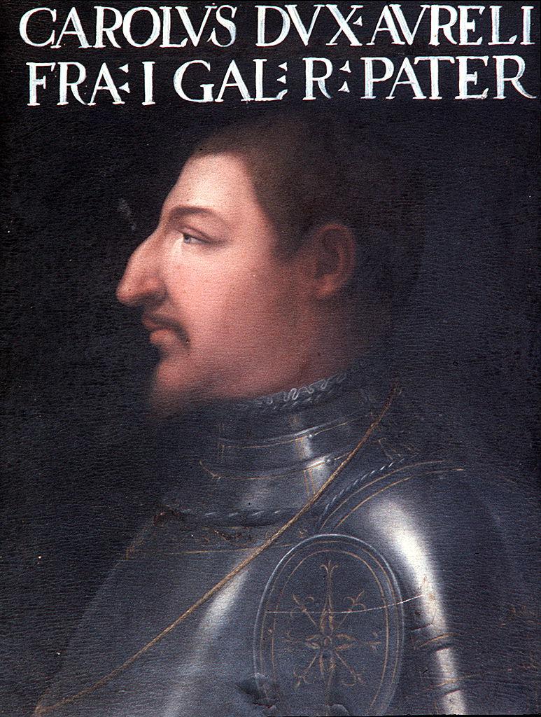 ritratto di Carlo d'Orleans (dipinto) di Dell'Altissimo Cristofano (sec. XVI)