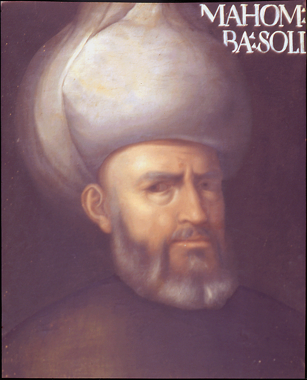 ritratto del gran visir Maometto (dipinto) di Dell'Altissimo Cristofano (secc. XVI/ XVII)