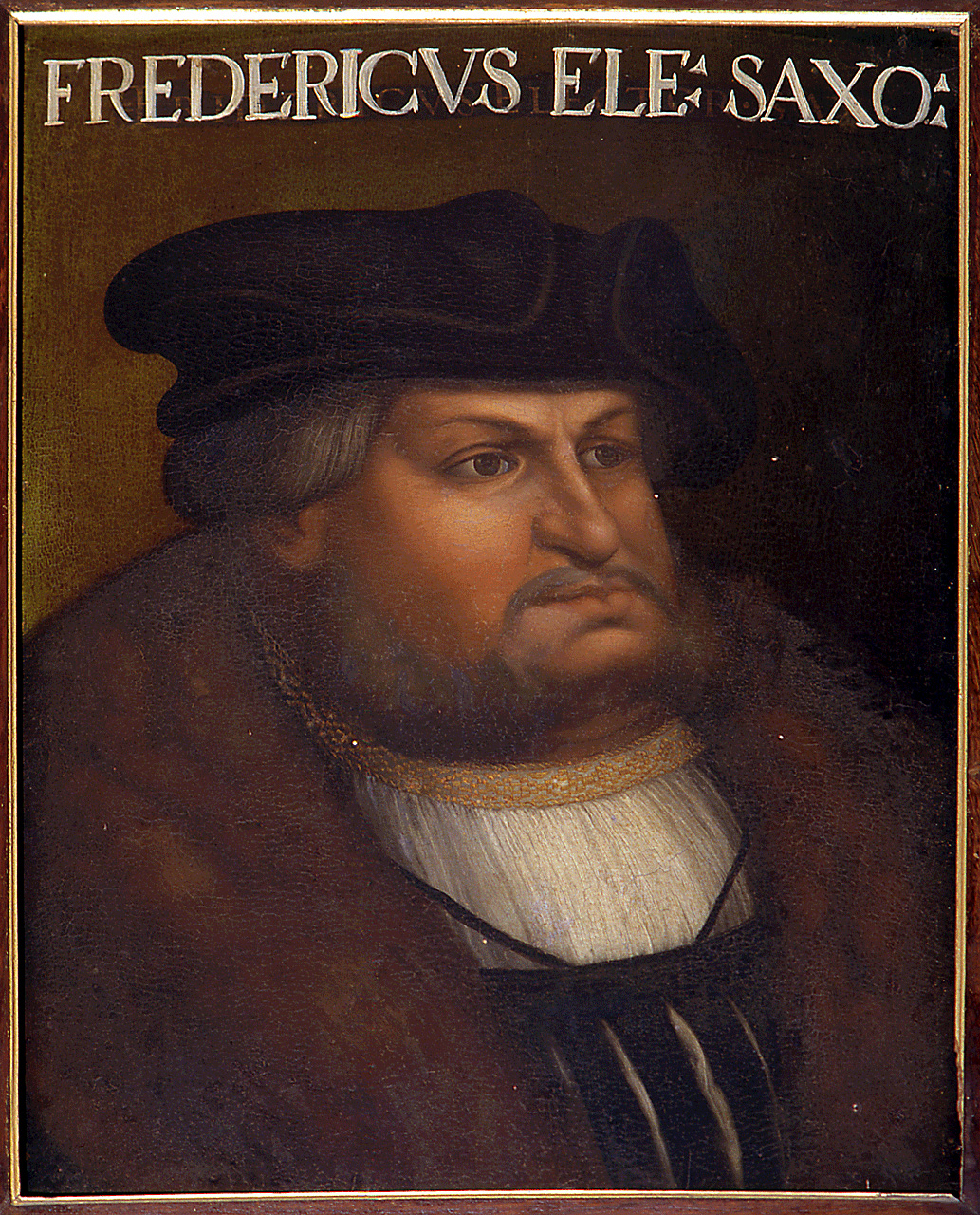 ritratto di Federico elettore di Sassonia (dipinto) di Dell'Altissimo Cristofano (sec. XVI)