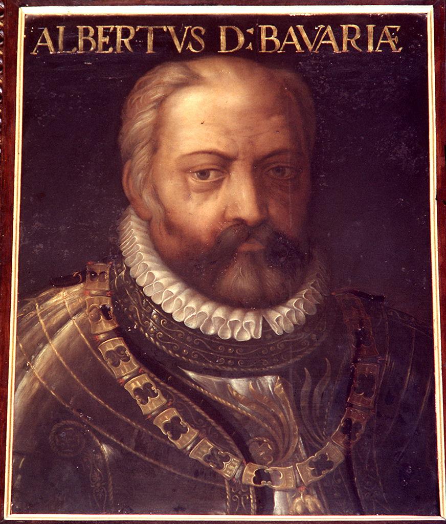 ritratto di Alberto duca di Baviera (dipinto) di Dell'Altissimo Cristofano (sec. XVI)
