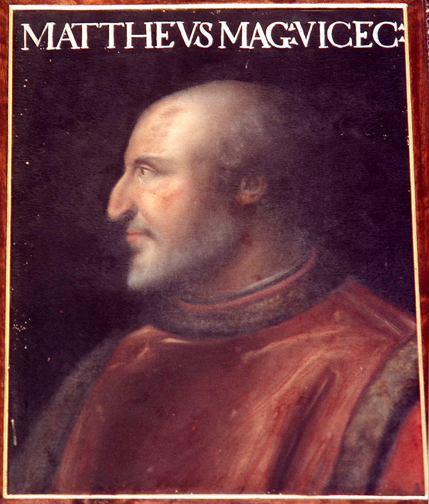 ritratto di Matteo I Visconti (dipinto) di Dell'Altissimo Cristofano (sec. XVI)