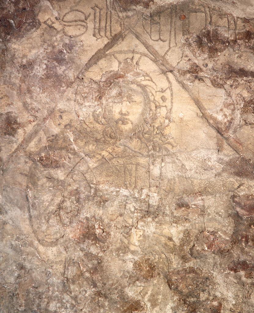 Santo (sinopia) - ambito fiorentino (?) (sec. XIII)