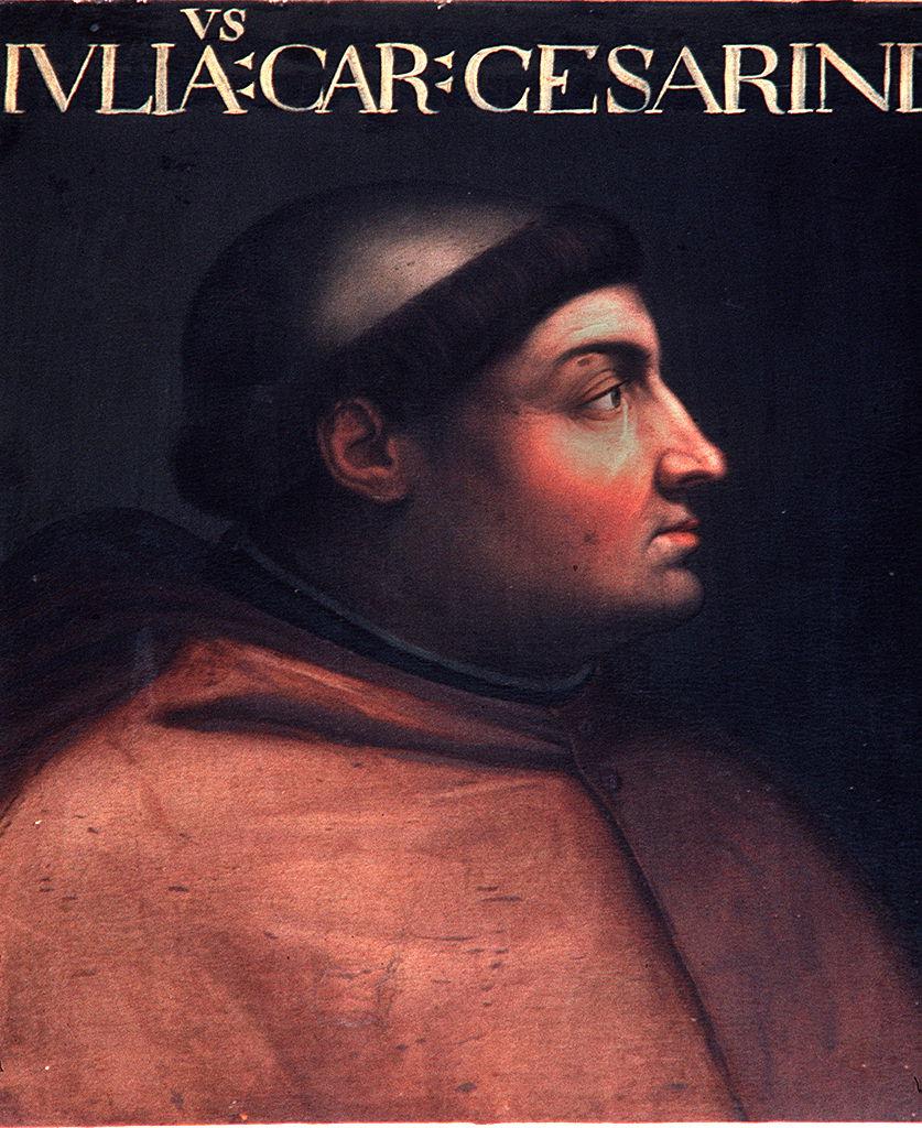 ritratto del cardinale Giuliano Cesarini (dipinto) di Dell'Altissimo Cristofano (sec. XVI)