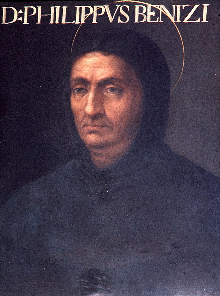 ritratto di San Filippo Benizzi (dipinto) di Dell'Altissimo Cristofano (sec. XVI)