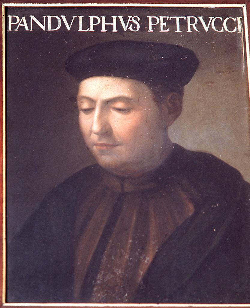 ritratto di Pandolfo Petrucci (dipinto) di Dell'Altissimo Cristofano (sec. XVI)
